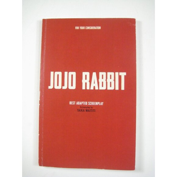 Jojo Rabbit Best Adapted Screenplay Script By Taika Waititi - Picture 1 of 6